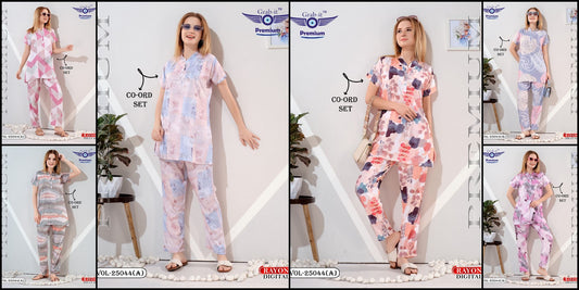 Vol 25044 A Grab It Rayon Co Ord Set Supplier India
