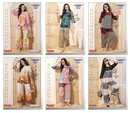 Vol 25048 A Grab It Rayon Co Ord Set Wholesaler Gujarat