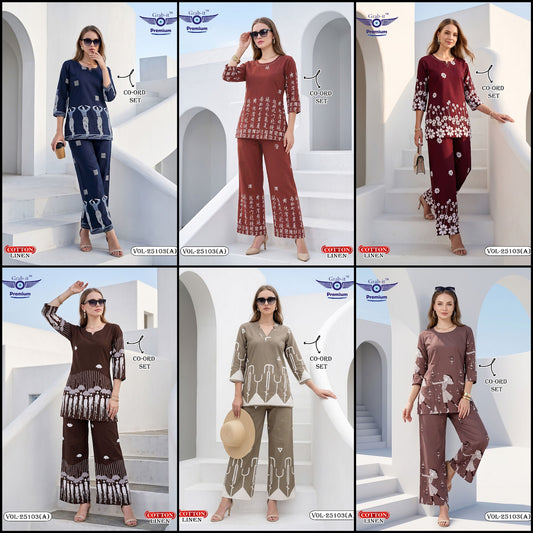 Vol 25103 A Grab It Cotton Co Ord Set Supplier Ahmedabad