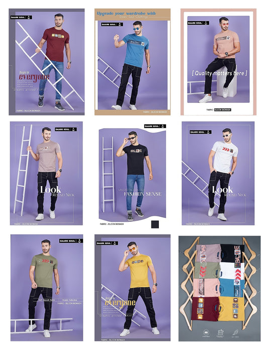 Vol 37 Daark Soul Silicon Mens Tshirts Exporter Gujarat