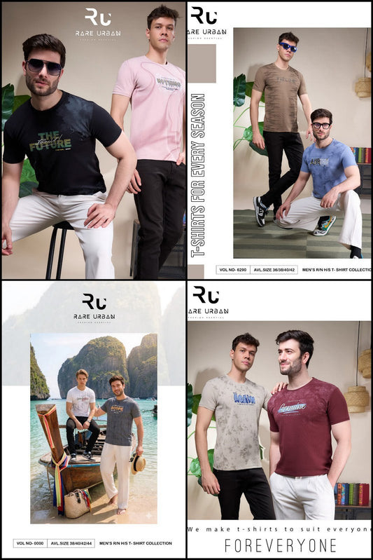 Vol 6290 Rare Urban Cotton Mens Tshirts Exporter