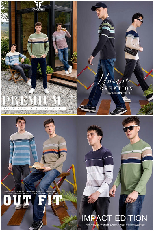 Vol No Jh 2072 Crocktees Knit Mens Tshirts Manufacturer India