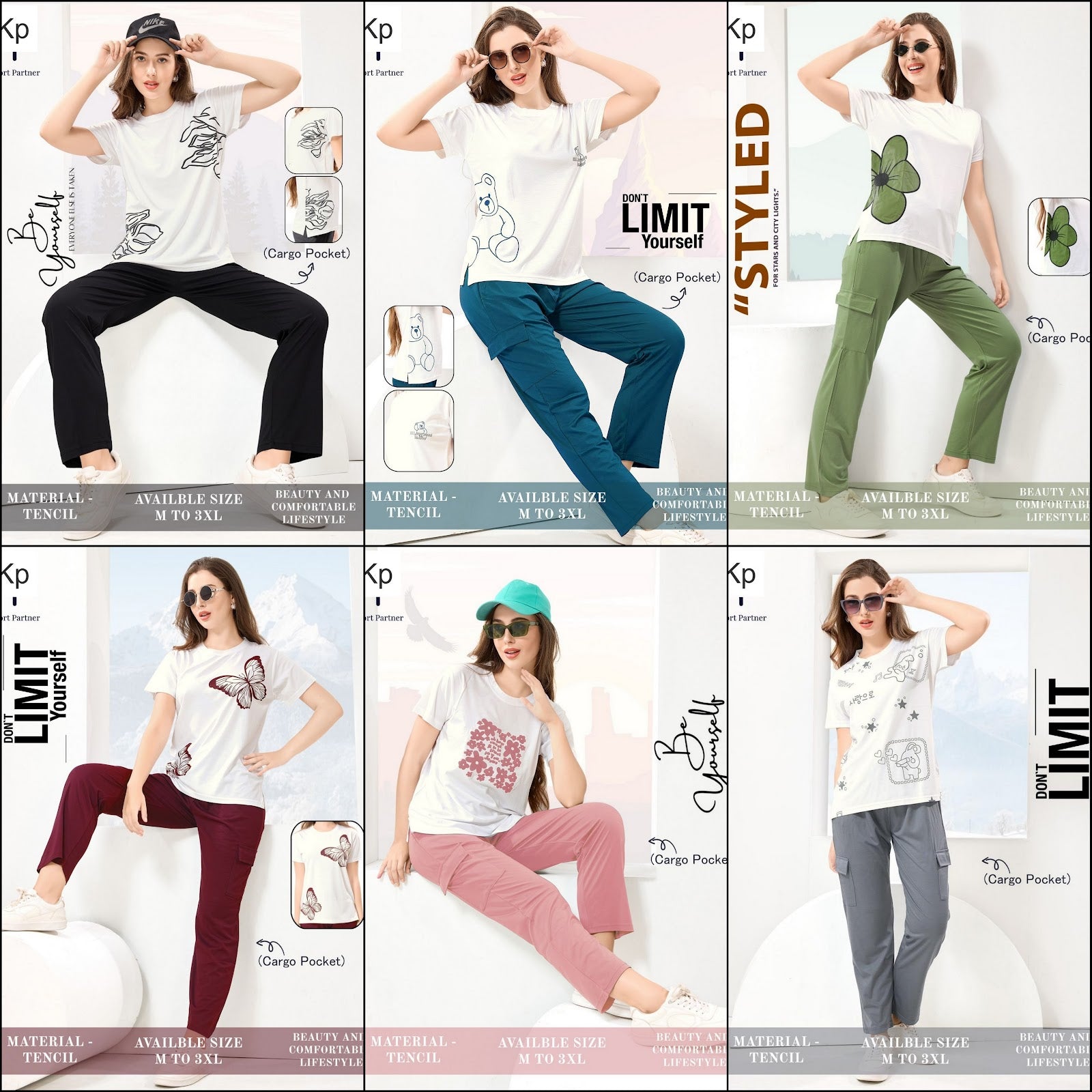 White Cargo Kp Tencil Pyjama Night Suits Manufacturer Ahmedabad