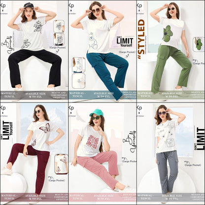 White Cargo Kp Tencil Pyjama Night Suits Manufacturer Ahmedabad