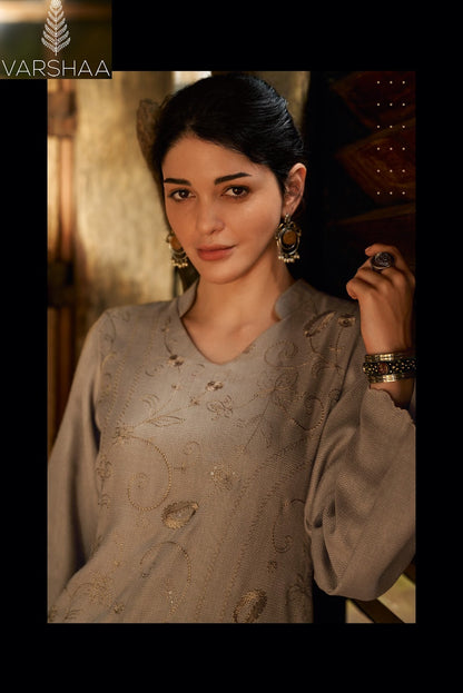 A Winter Serenade Varshaa Pashmina Suits Wholesaler Ahmedabad