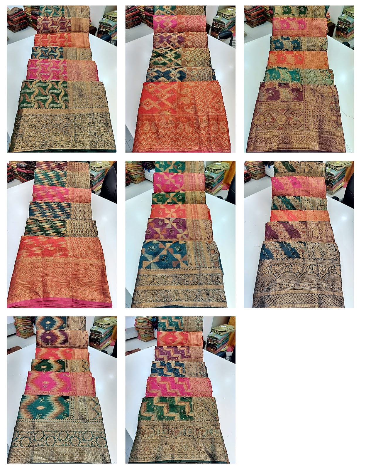 Yashoda Saroj Soft Organza Sarees Exporter India