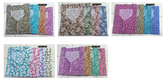 Zip Pattern 1812 Ruchee Fashion Cotton Night Gowns Wholesale Price