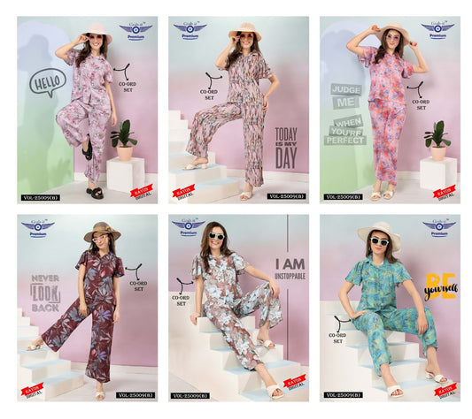 25009 B Grab It Rayon Co Ord Set Exporter Gujarat