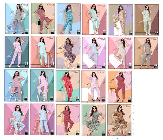 Cotton A Ruchee Fashion Co Ord Set Wholesaler Ahmedabad