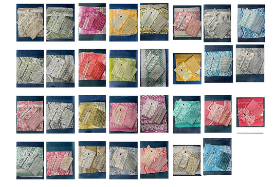 Design 0608 Ayg Two Tone Cotton Readymade Pant Style Suits Wholesale Price