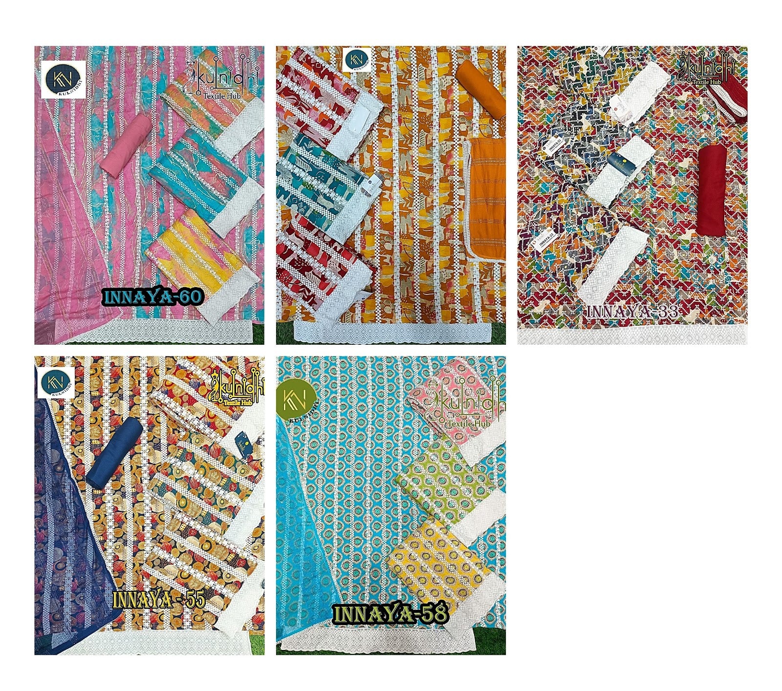 Innaya 060125 Kulnidhi Viscose Rayon Salwar Suits Exporter India