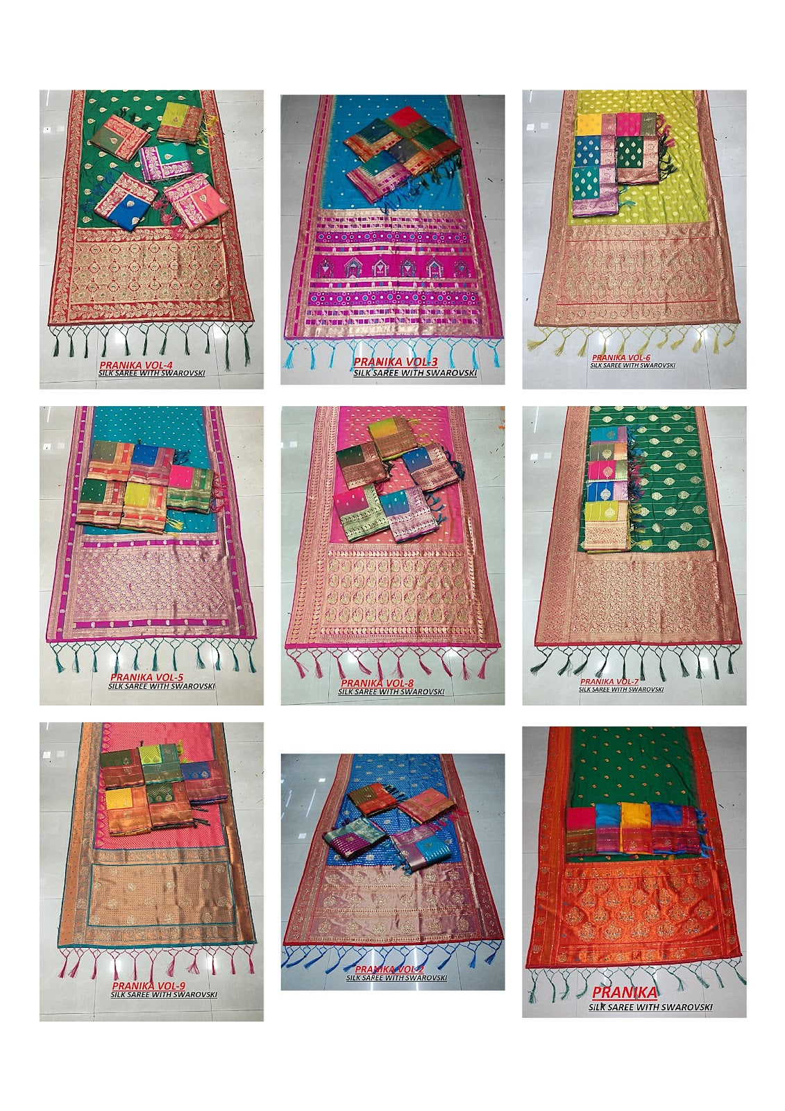 Pranika Shakunt Silk Sarees Supplier Ahmedabad