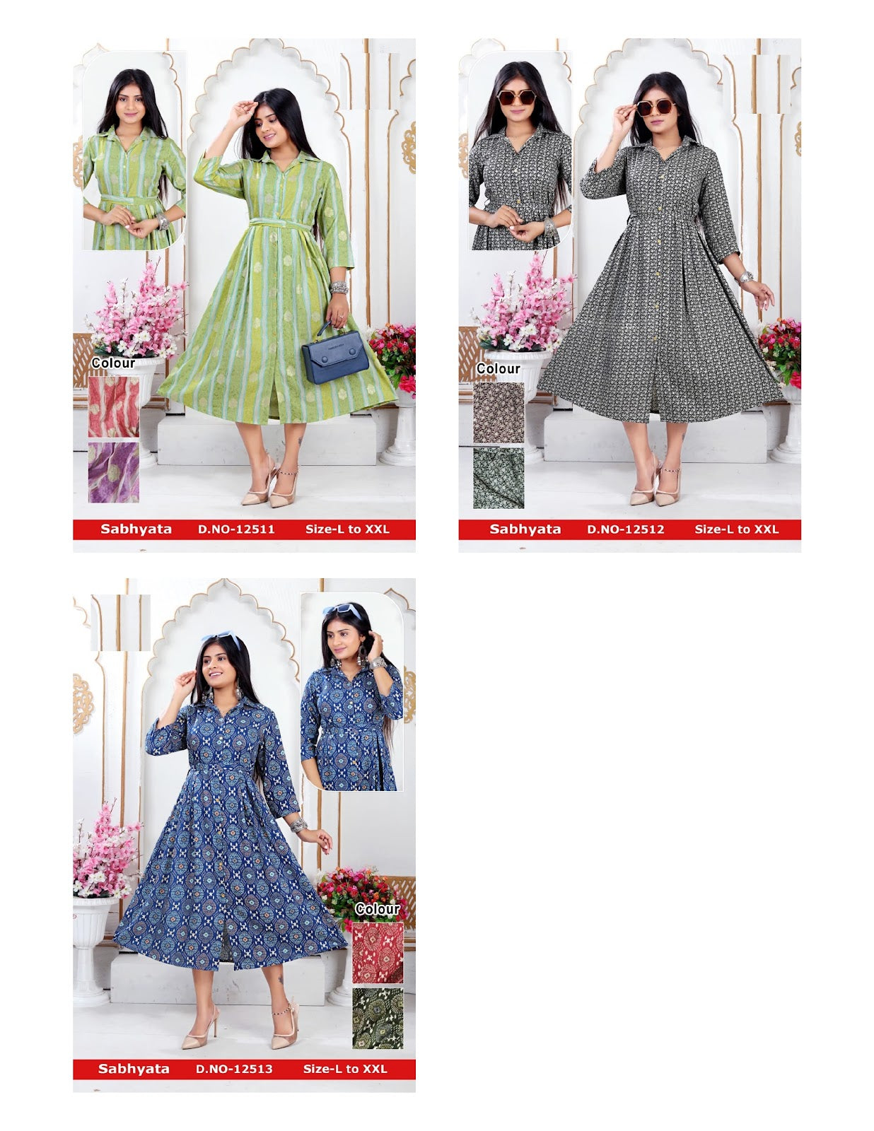 Sabhyata Jnx Rayon A-Line Kurti Supplier Gujarat