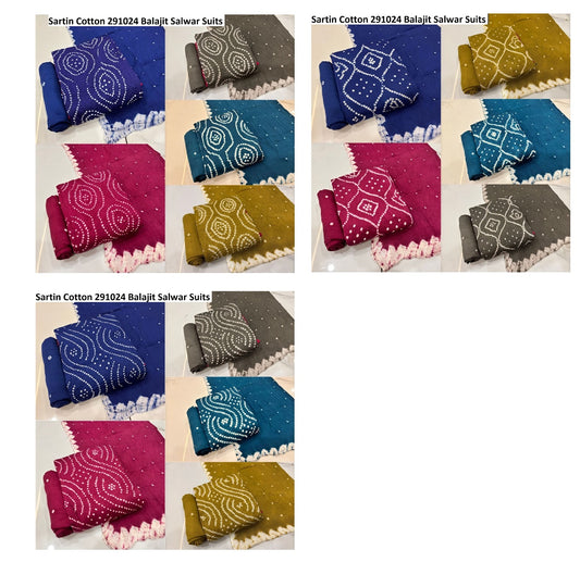Sartin Cotton 291024 Balajit Salwar Suits Supplier India