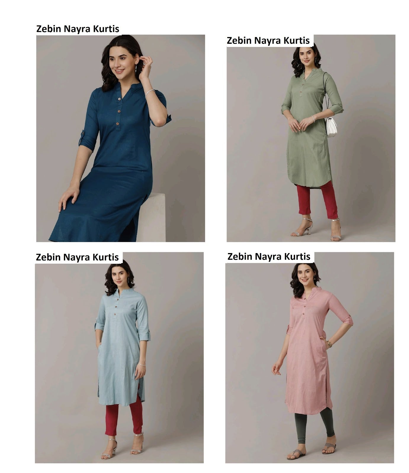 Zebin Nayra Cotton Kurtis Manufacturer Gujarat