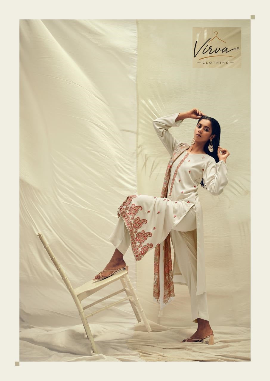 Aab E Aftaab Virva Viscose Pashmina Suits Wholesale Price