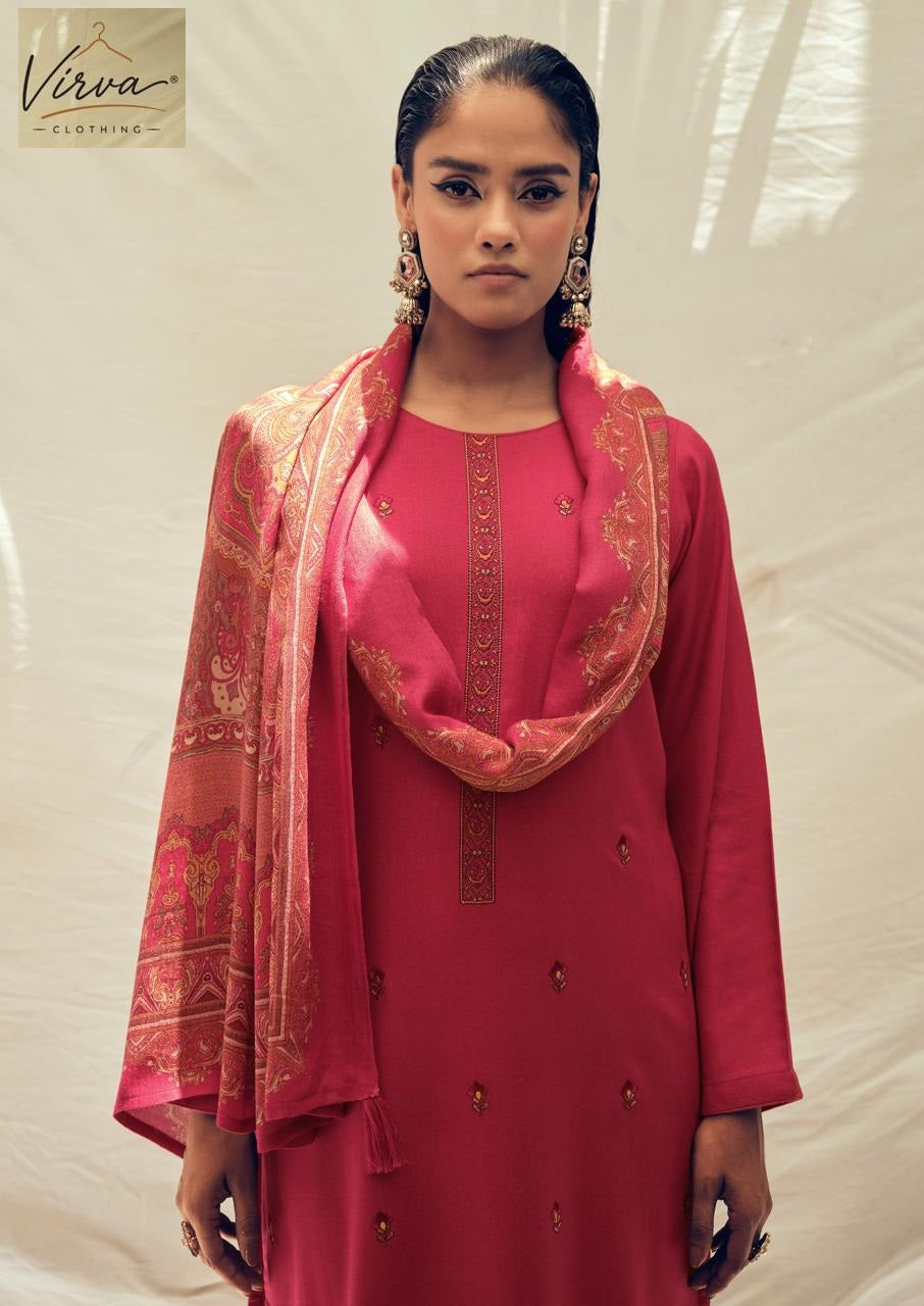 Aab E Aftaab Virva Viscose Pashmina Suits Wholesale Price