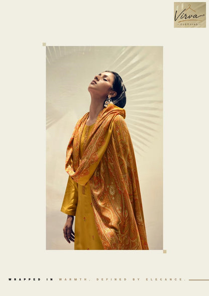 Aab E Aftaab Virva Viscose Pashmina Suits Wholesale Price