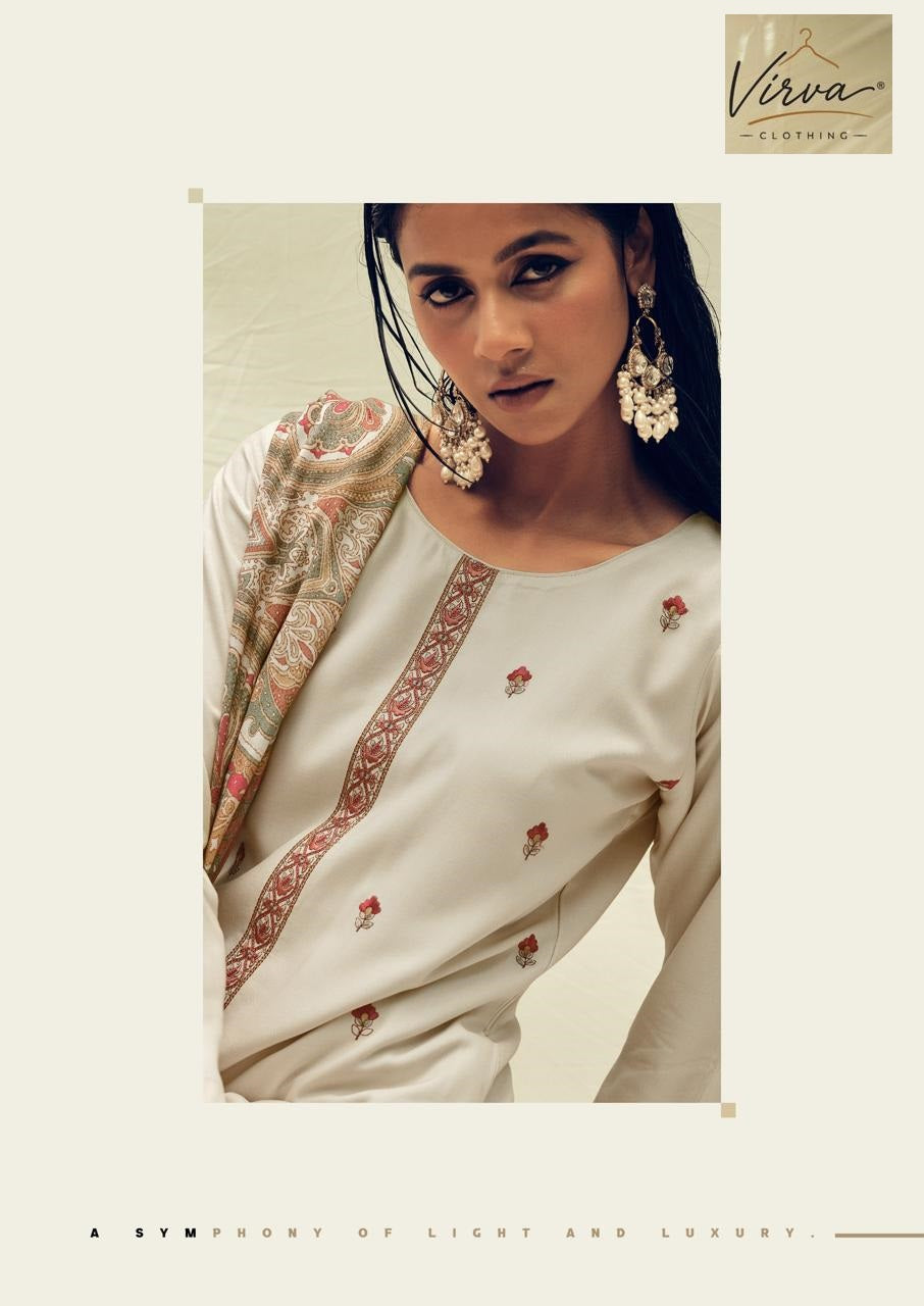 Aab E Aftaab Virva Viscose Pashmina Suits Wholesale Price