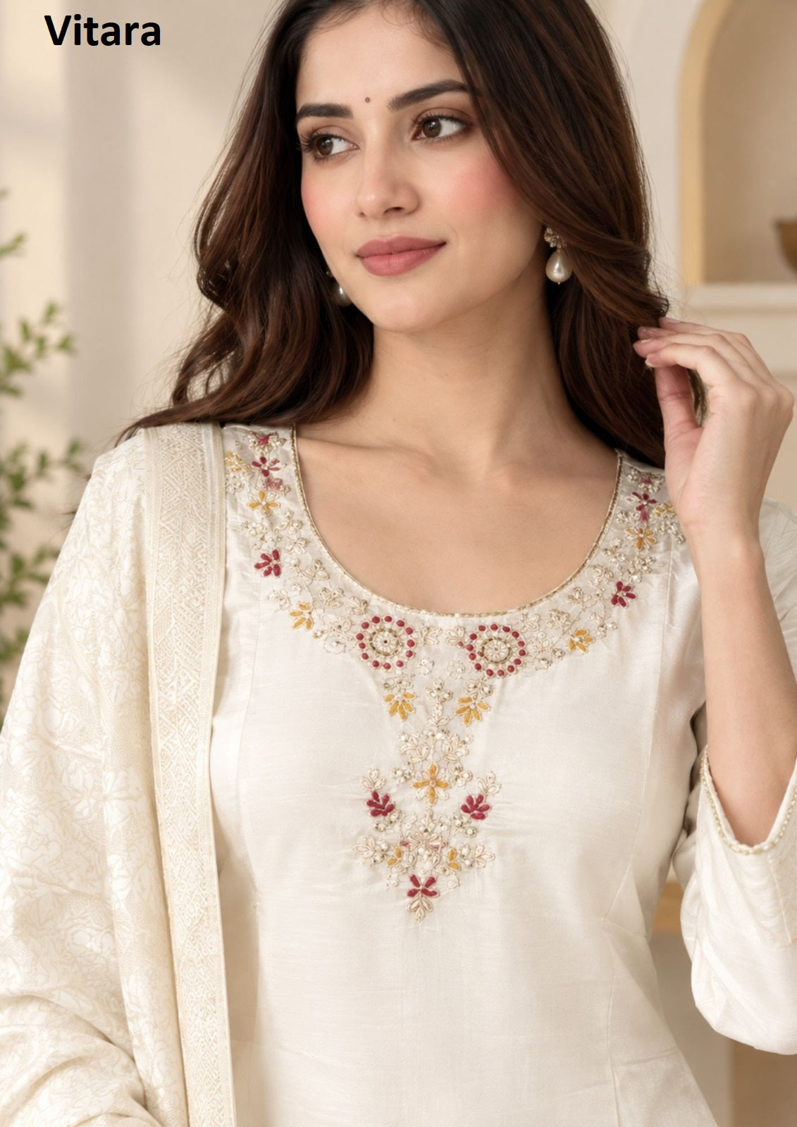 Aabhushan Vitara Simar Readymade Plazzo Style Suits Supplier India