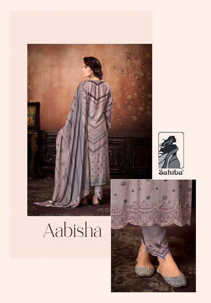 Aabisha Sahiba Pashmina Suits Wholesale Price