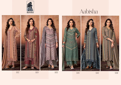 Aabisha Sahiba Pashmina Suits Wholesale Price