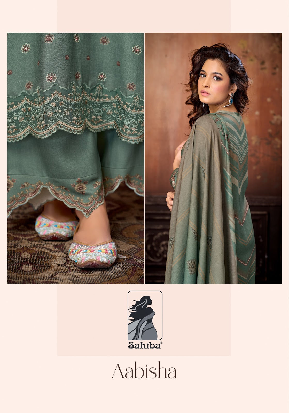 Aabisha Sahiba Pashmina Suits Wholesale Price