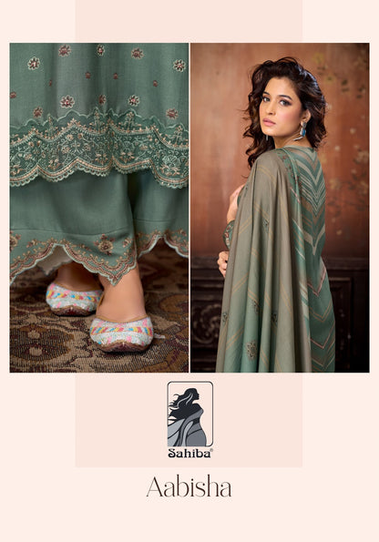 Aabisha Sahiba Pashmina Suits Wholesale Price