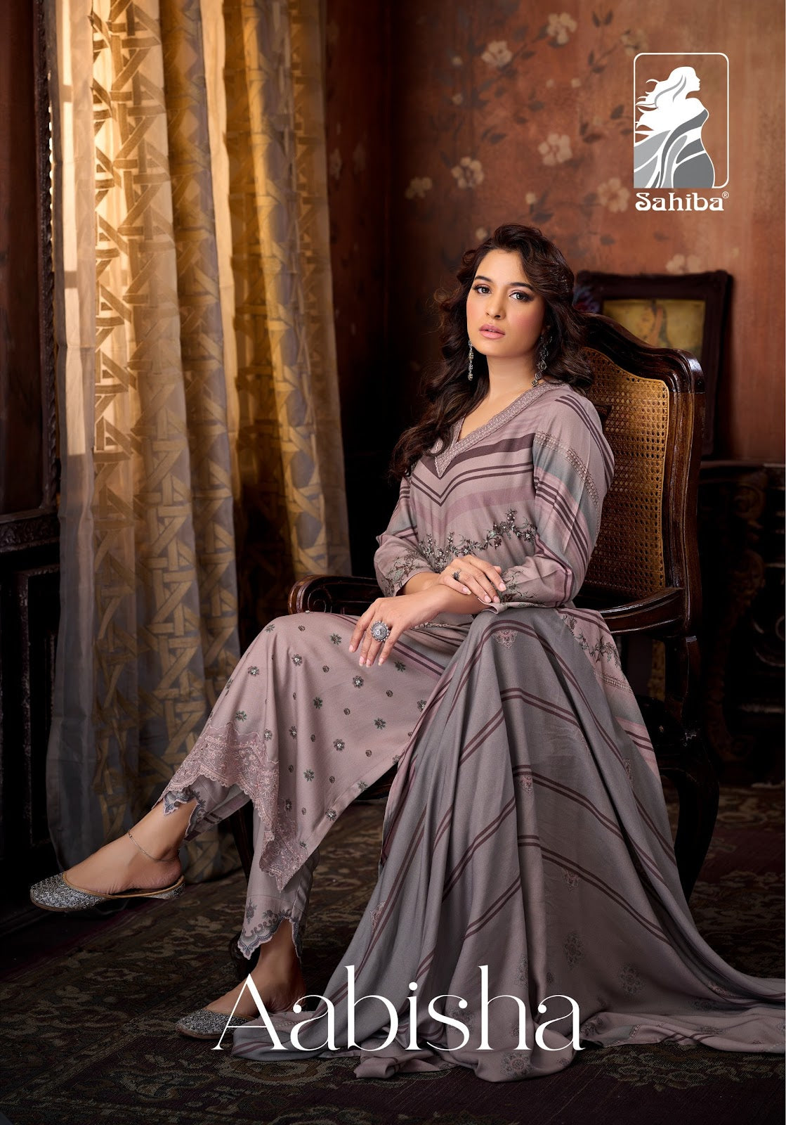 Aabisha Sahiba Pashmina Suits Wholesale Price