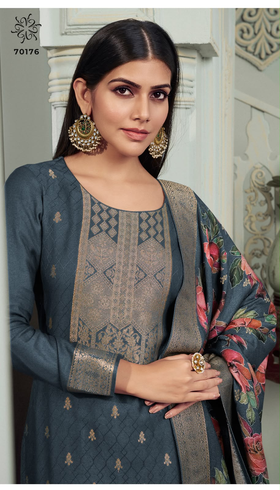 Aadhira 7 Kervin Vinay Fashion Llp Viscose Pashmina Suits Manufacturer