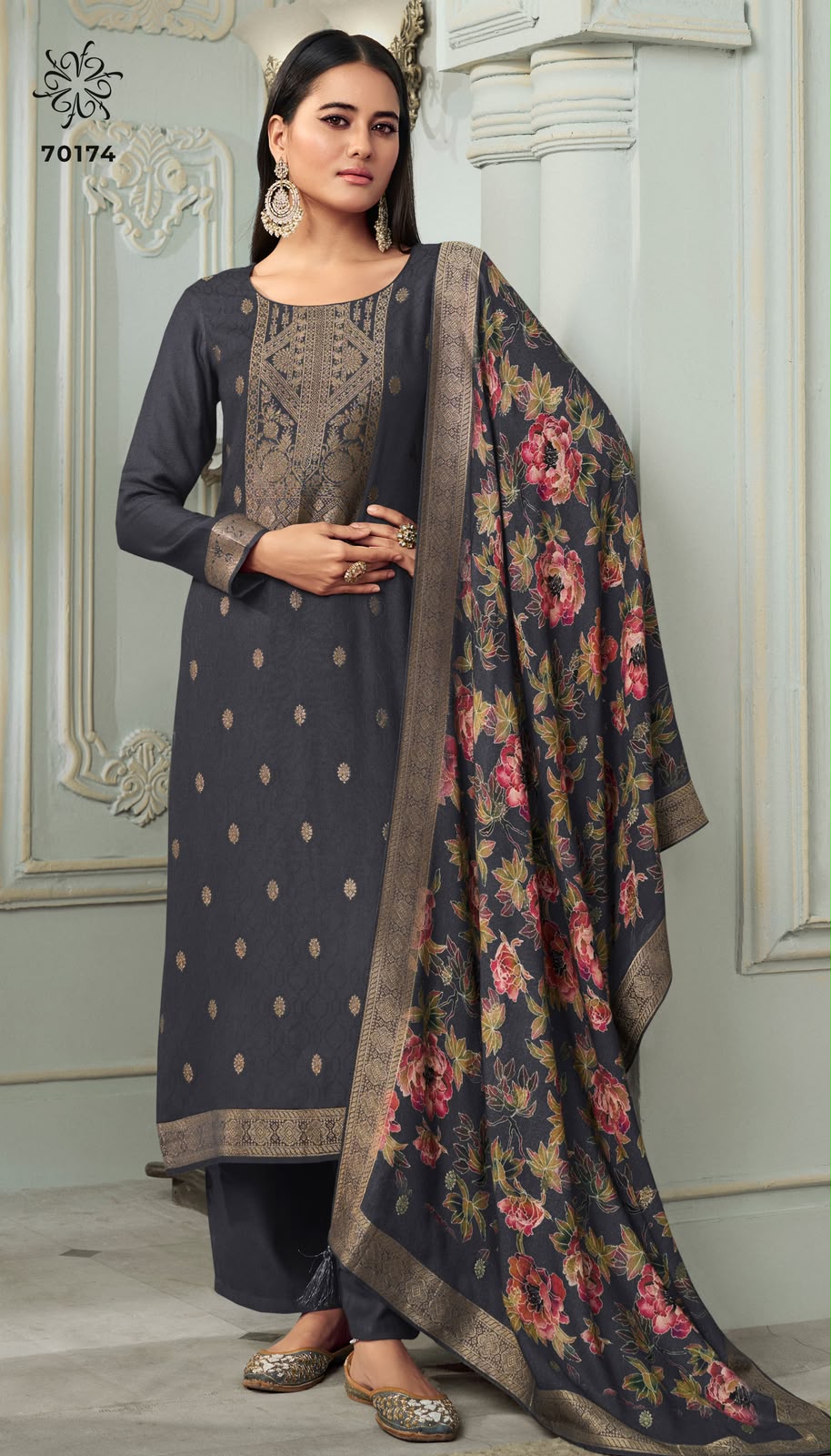 Aadhira 7 Kervin Vinay Fashion Llp Viscose Pashmina Suits Manufacturer