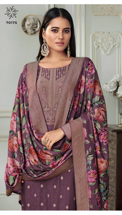 Aadhira 7 Kervin Vinay Fashion Llp Viscose Pashmina Suits Manufacturer