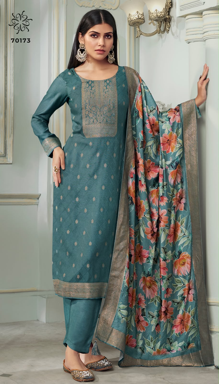 Aadhira 7 Kervin Vinay Fashion Llp Viscose Pashmina Suits Manufacturer
