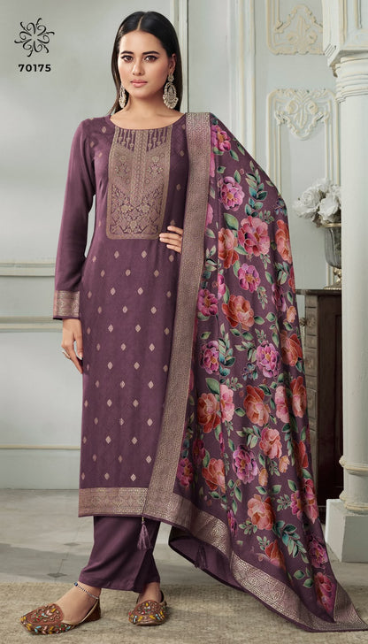 Aadhira 7 Kervin Vinay Fashion Llp Viscose Pashmina Suits Manufacturer