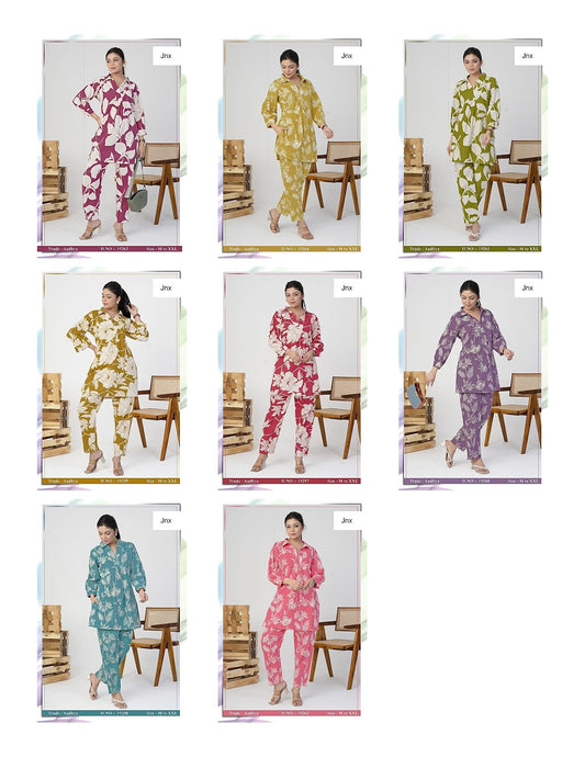 Aadhya Jnx Rayon Co Ord Set Wholesaler India