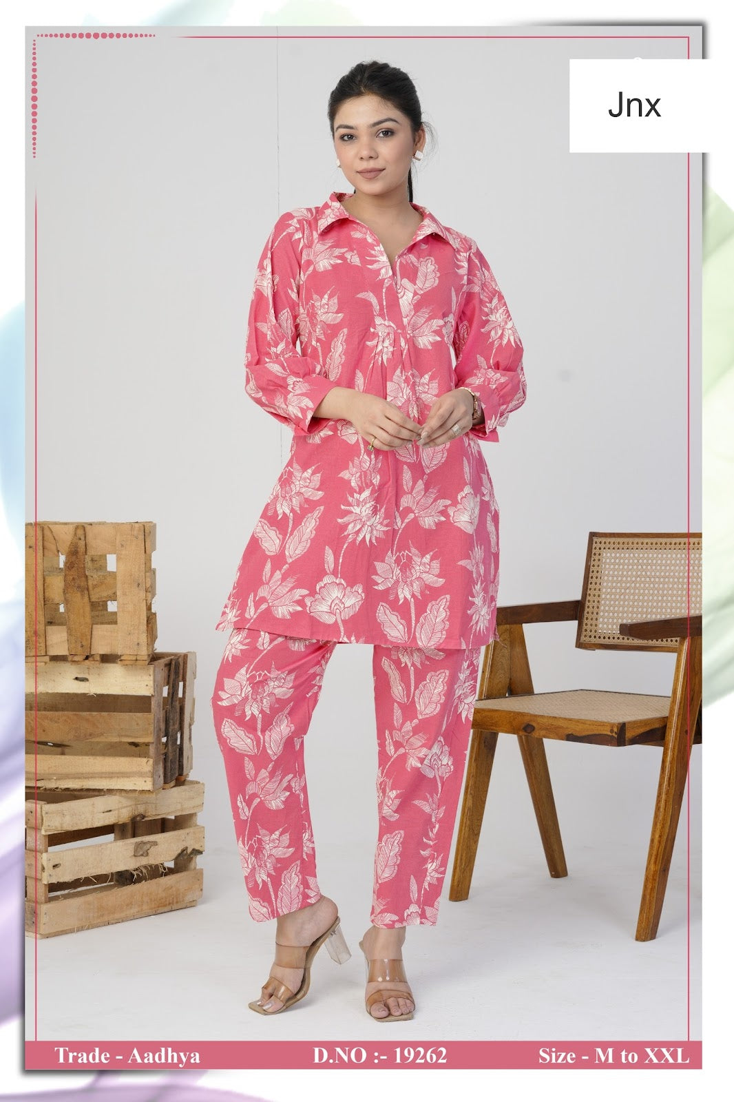 Aadhya Jnx Rayon Co Ord Set Wholesaler India