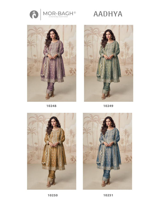 Aadhya Mor Bagh Simar Readymade Anarkali Suits Wholesaler
