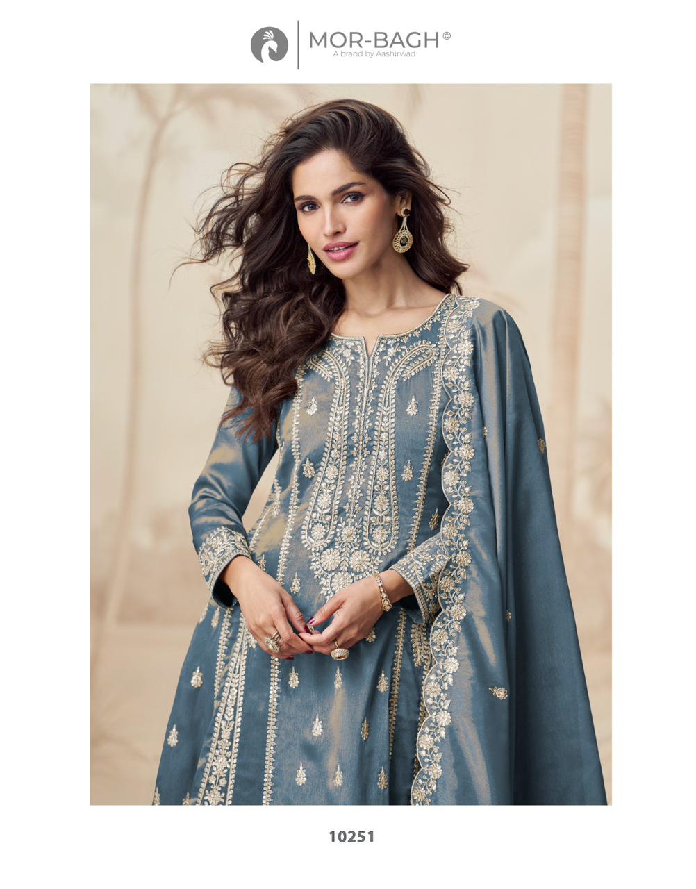 Aadhya Mor Bagh Simar Readymade Anarkali Suits Wholesaler