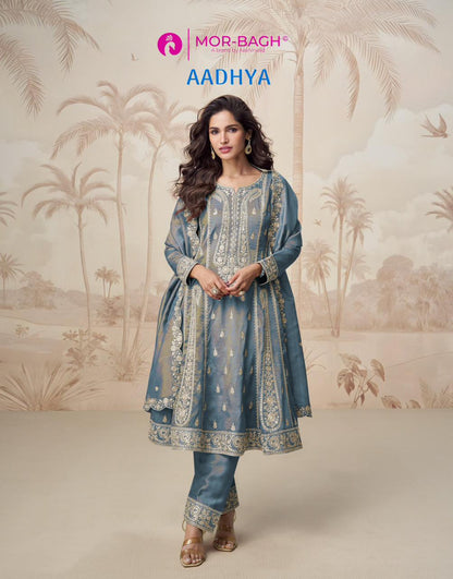 Aadhya Mor Bagh Simar Readymade Anarkali Suits Wholesaler