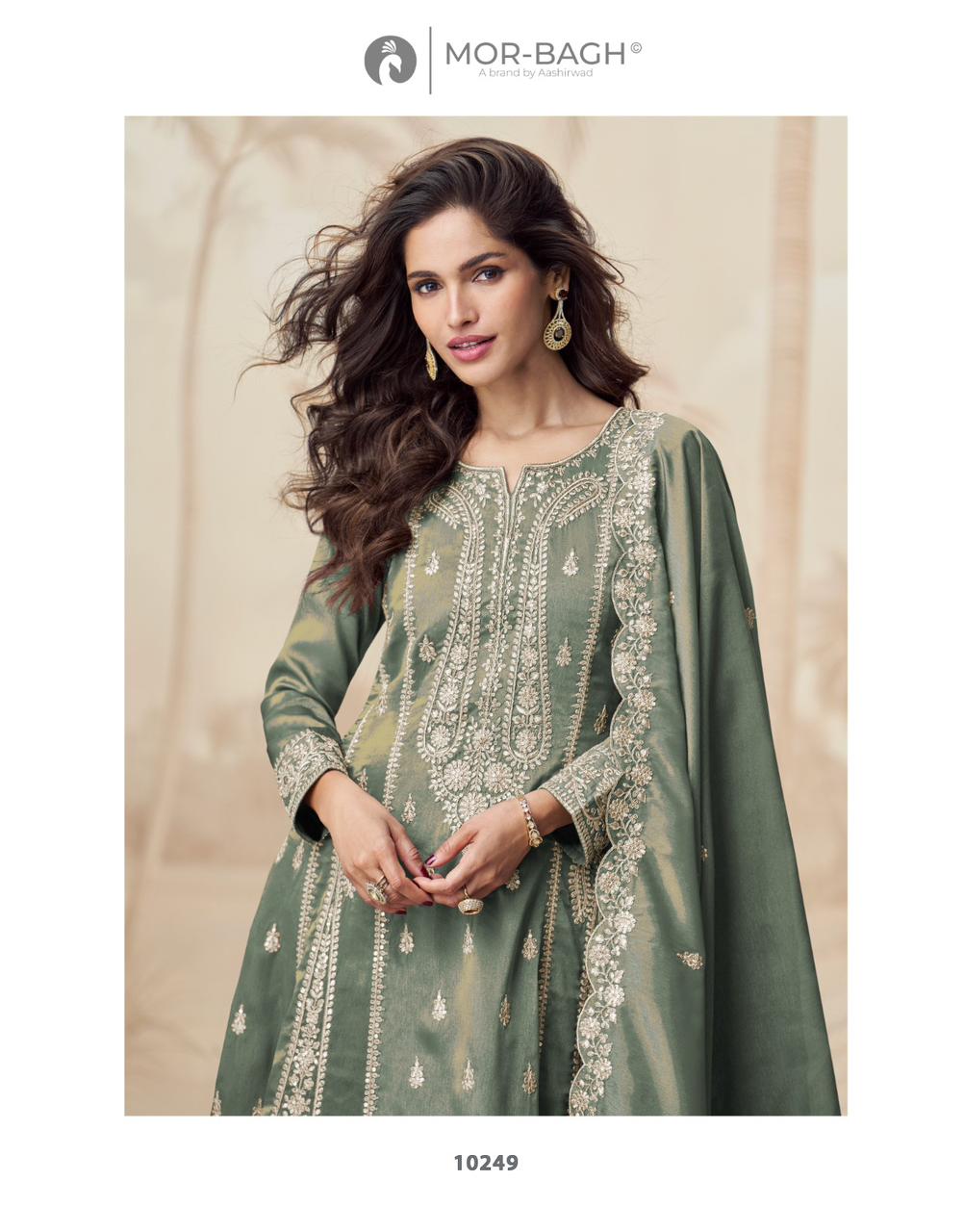 Aadhya Mor Bagh Simar Readymade Anarkali Suits Wholesaler