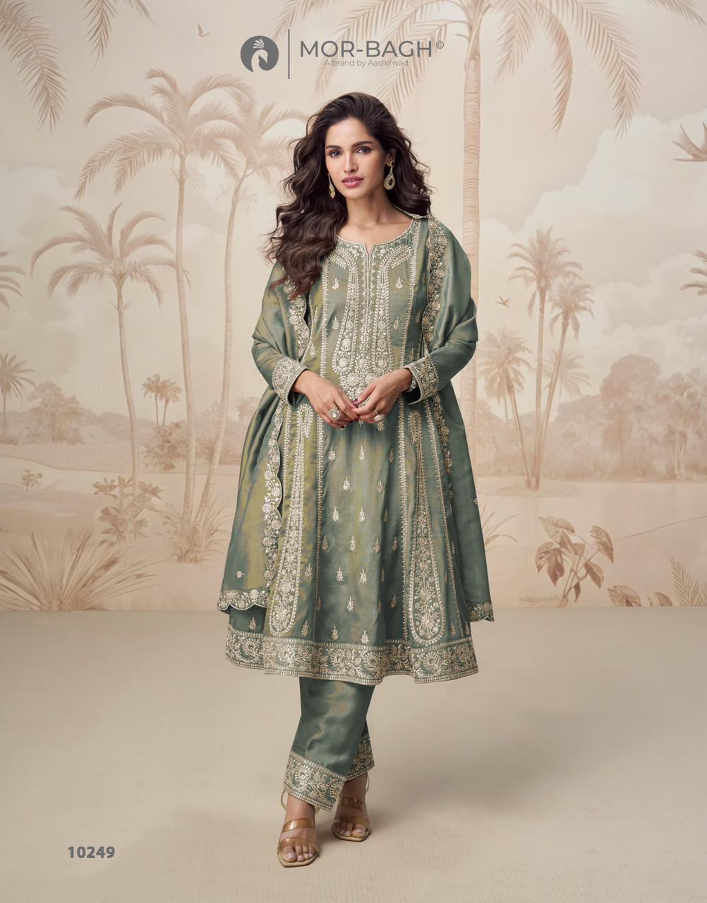 Aadhya Mor Bagh Simar Readymade Anarkali Suits Wholesaler