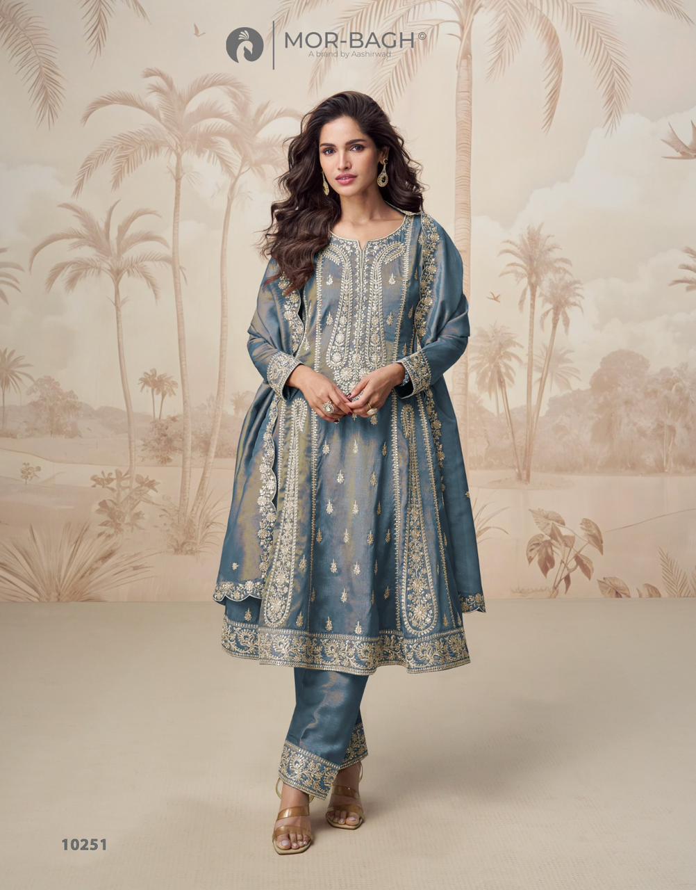 Aadhya Mor Bagh Simar Readymade Anarkali Suits Wholesaler
