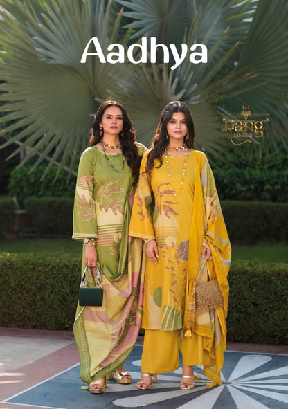 Aadhya Rang Fashion Lawn Pant Style Suits Wholesale Rate