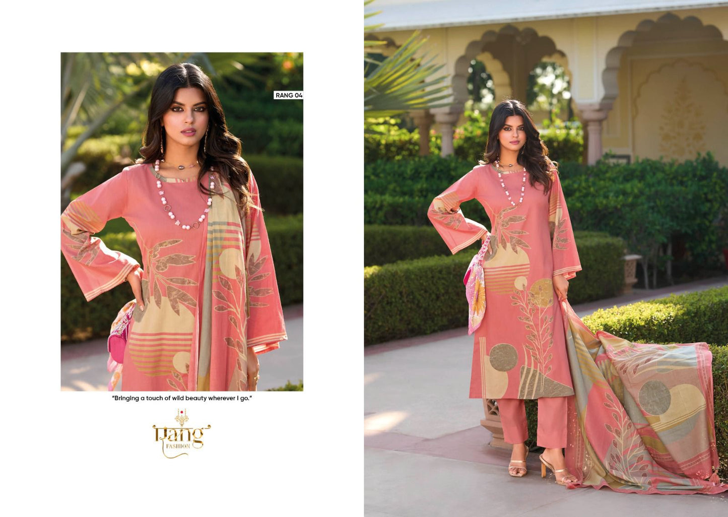 Aadhya Rang Fashion Lawn Pant Style Suits Wholesale Rate