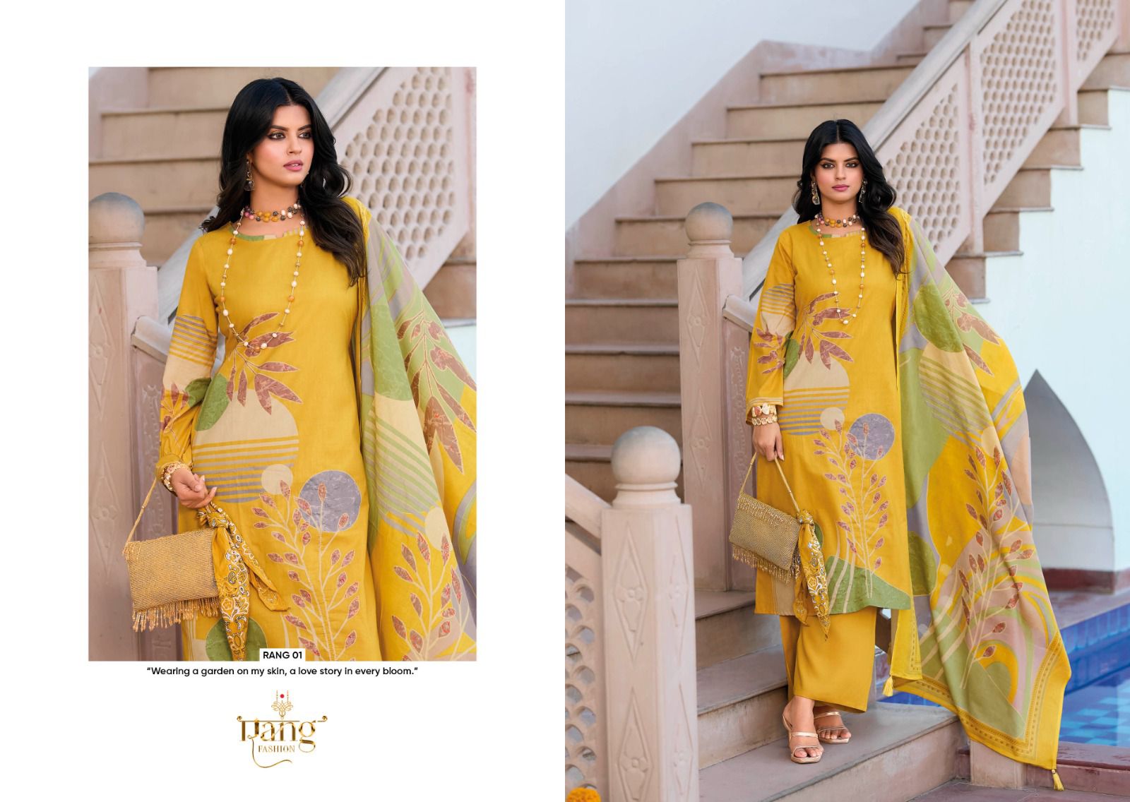 Aadhya Rang Fashion Lawn Pant Style Suits Wholesale Rate