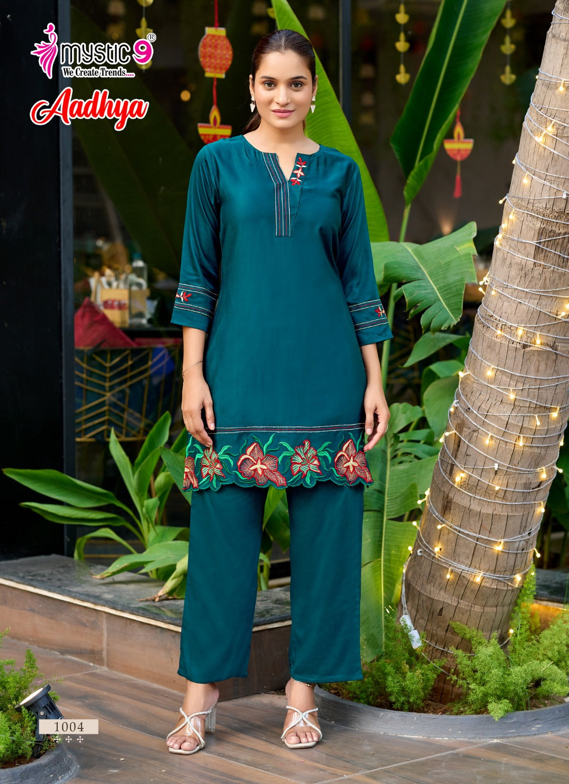 Aadhya Vol 1 Mystic 9 Gaji Silk Co Ord Set Exporter Ahmedabad