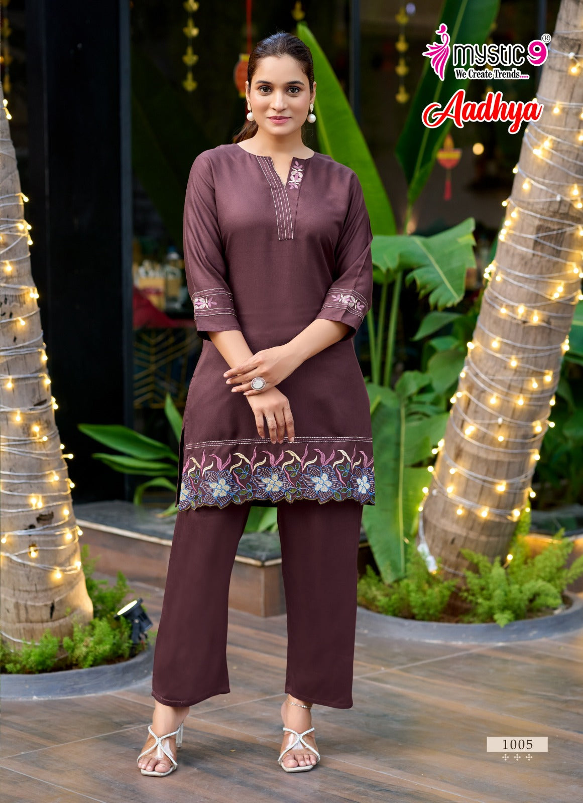 Aadhya Vol 1 Mystic 9 Gaji Silk Co Ord Set Exporter Ahmedabad