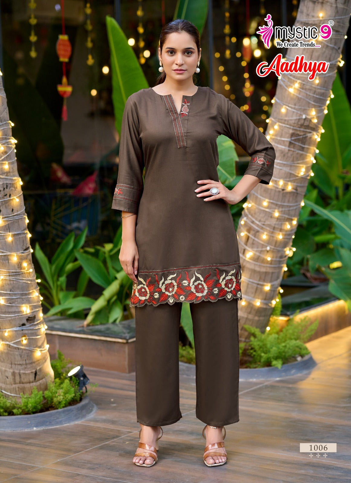 Aadhya Vol 1 Mystic 9 Gaji Silk Co Ord Set Exporter Ahmedabad