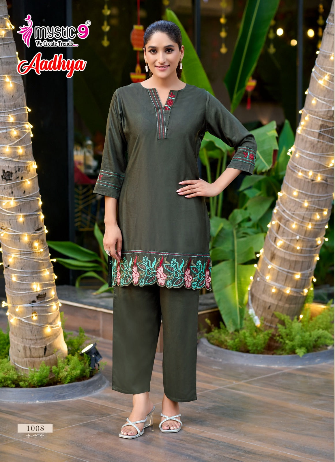 Aadhya Vol 1 Mystic 9 Gaji Silk Co Ord Set Exporter Ahmedabad