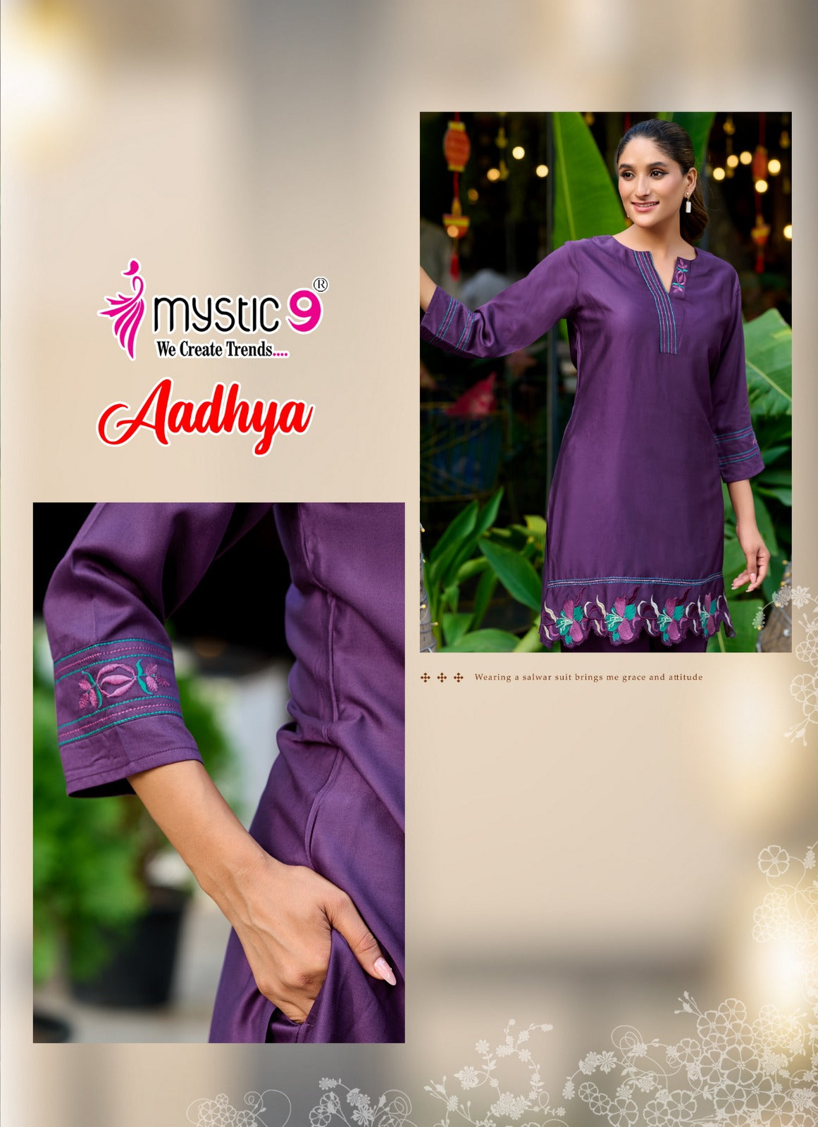 Aadhya Vol 1 Mystic 9 Gaji Silk Co Ord Set Exporter Ahmedabad